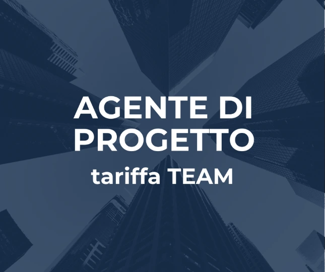 Agente di Progetto (tariffa TEAM)