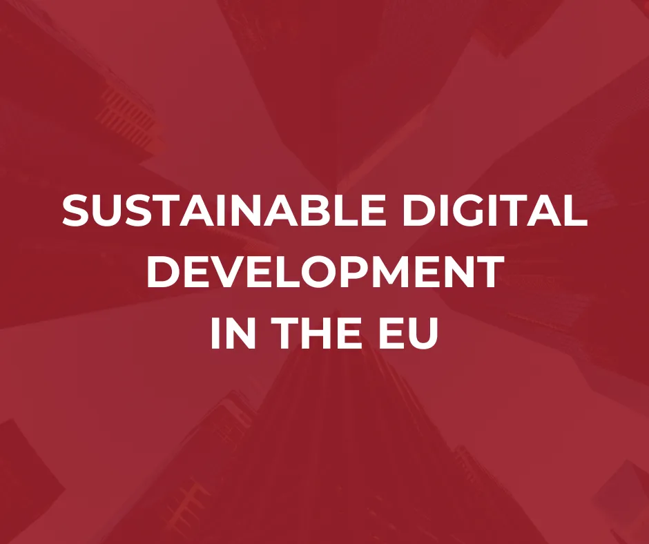 Sustainable Digital Development in the EU