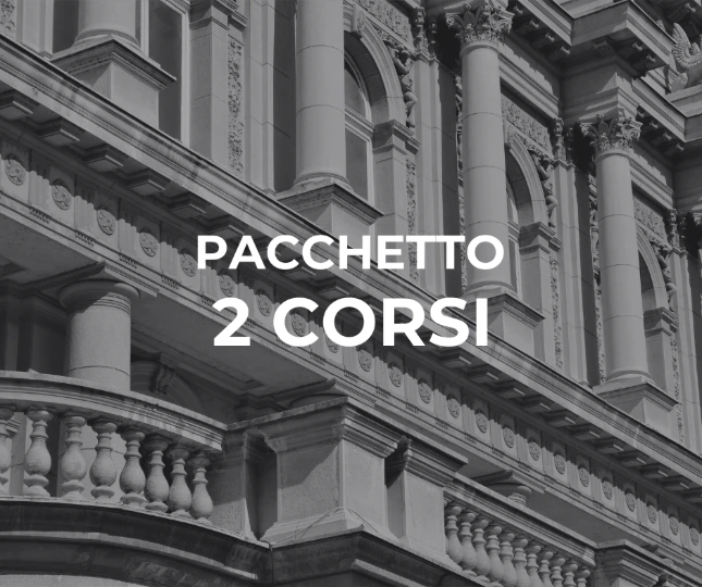 Pacchetto 2 corsi (incluso AI)